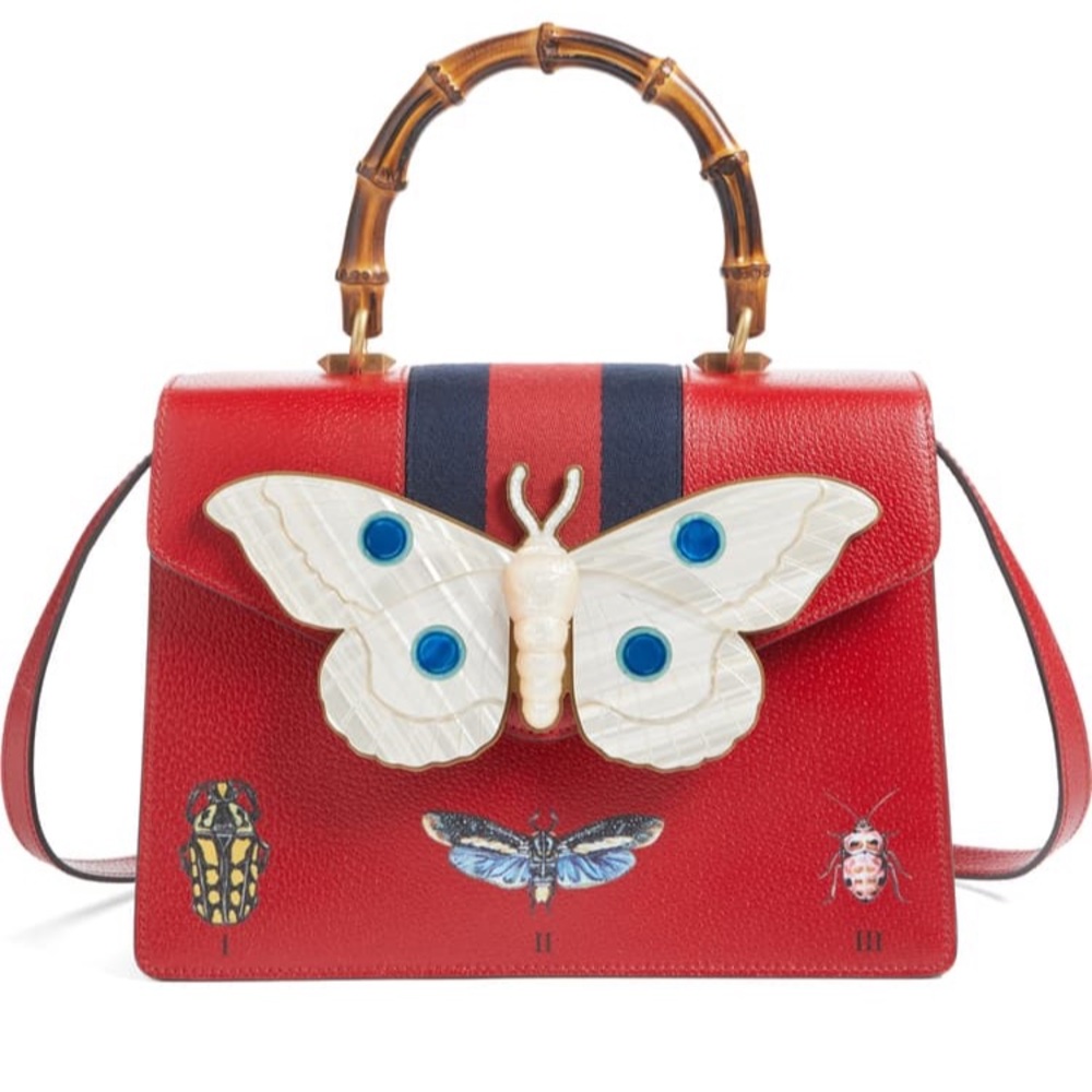 Gucci Felena Top Handle Satchel - Picture 6 of 8